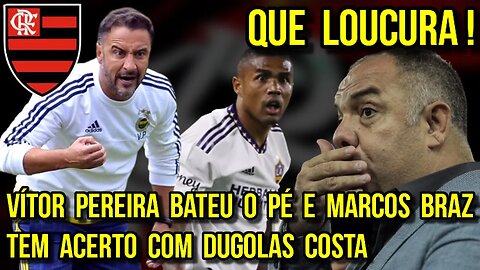 QUE LOUCURA! VÍTOR PEREIRA PEDE DOUGLAS COSTAS NO FLAMENGO É TRETA!!!