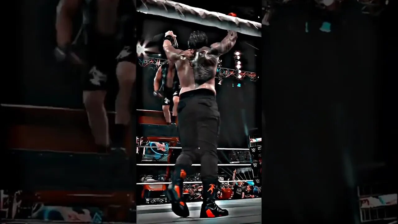 Brock Lesnar Attack Roman Reigns #romanreigns #brocklesnar #wwe #shorts