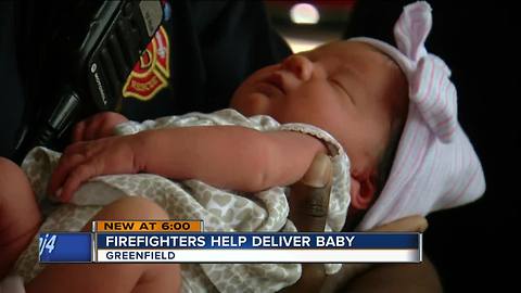 Greenfield mother of four gives birth in back of an ambulance