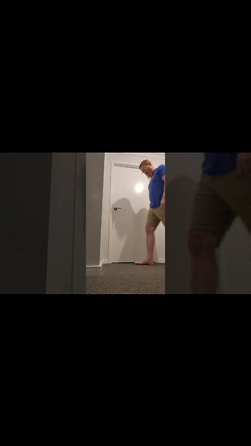 Trying to sort my deadlift form out with a wall.