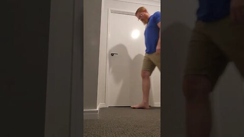 Trying to sort my deadlift form out with a wall.