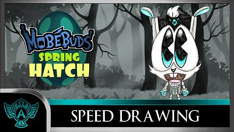 Speed Drawing: MobéBuds Spring Hatch - Airbunni | A.T. Andrei Thomas 2022