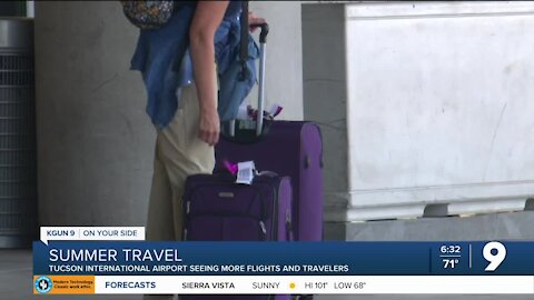 Tucson International Airport seeing more flights and travelers