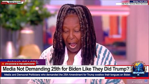 💩 WHOOPI: "I SUPPORT BIDEN EVEN IF HE POOPS HIS PANTS, CAN'T PUT A SENTENCE TOGETHER!"