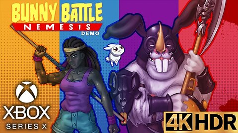 Bunny Battle Nemesis Demo Gameplay Part 1 | Xbox Series X|S | 4K HDR (No Commentary Gaming)