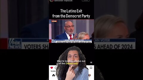 Latinos leaving the LEFT