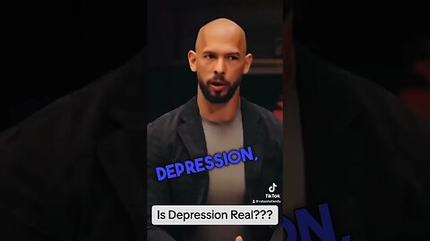 Does Depression really exist or is it the matrix?? #shorts #andrewtate