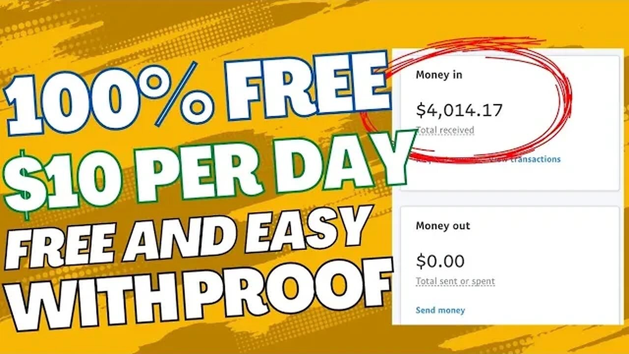 How To Make $10 Per Day With YOUR PHONE (Worldwide)
