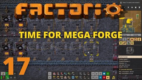 Extending Factory To Make A Mega Forge - Factorio - 17