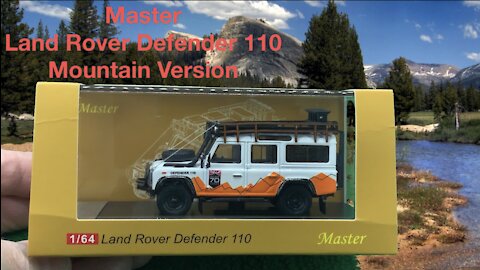 Master Land Rover Defender 110 Mountain Version Review and Stop Motion Movie Part 1