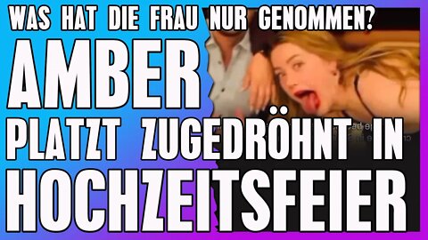 Amber Heard crasht Hochzeit und gibt sehr explizite Einblicke in ihre "Casting-Sessions" preis.