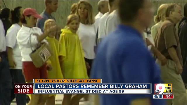 Local pastors remember Billy Graham