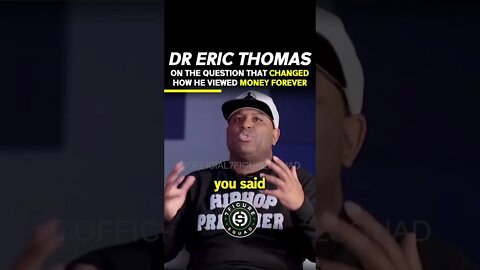 Dr Eric Thomas on Wanting to Become a BILLIONAIRE