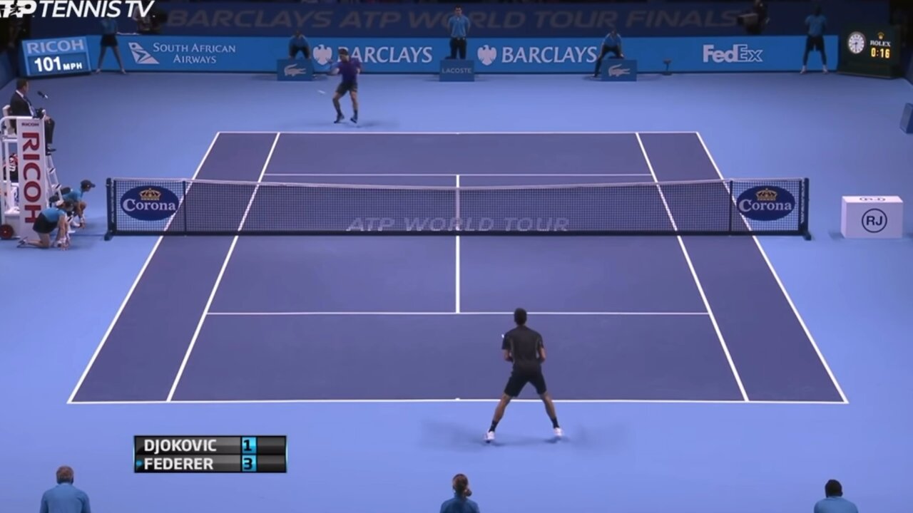 Roger Federer - 3 UNREAL Shots