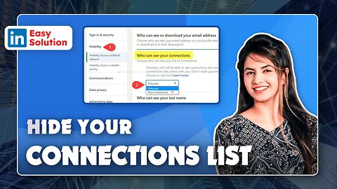 🔒🌐 ** How to hide your connections list on LinkedIn !** 🚀🤐