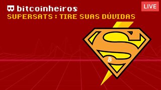 Live com Alex Bitcoiner e Supersats