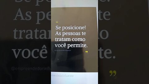 Se posicione