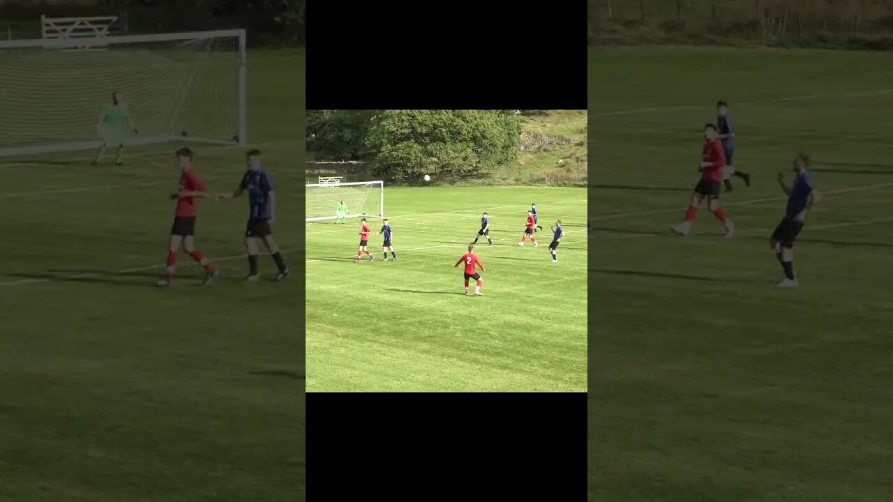 Accidental Amateur Football Goal | Remind You of Ronaldinho v England in World Cup 2002? #shorts