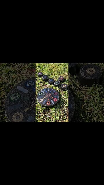 New CHAKRA Orgonite Charge Plate- VORTEX Coils x7- CHAKRA Tower Busters- Powerful SCALAR FIELD ⚛️