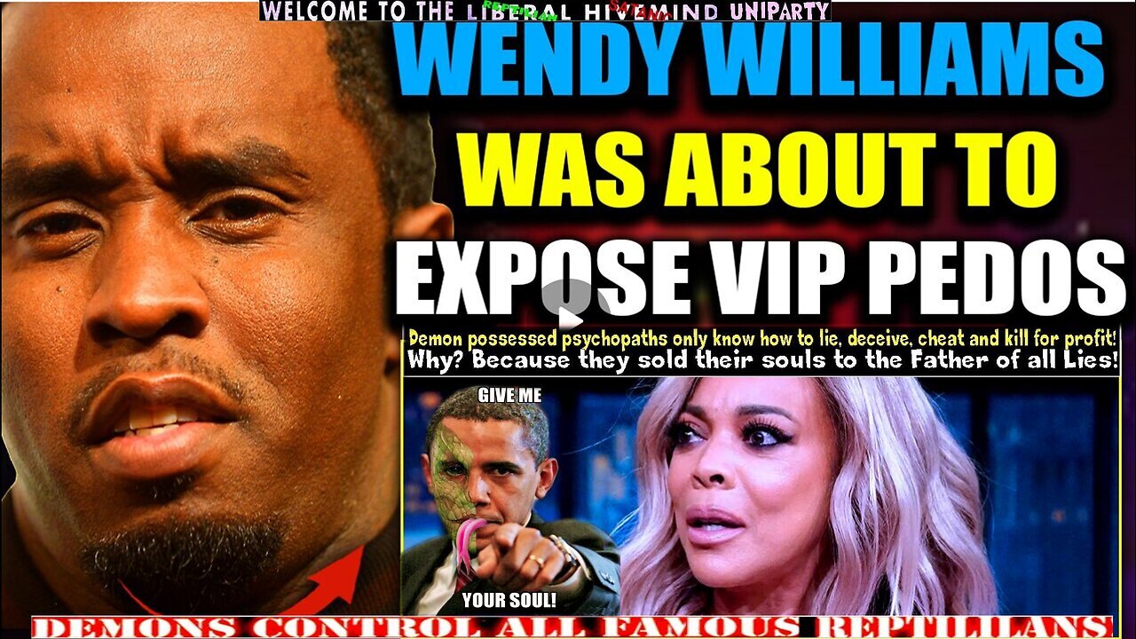 Insider: 'Diddy Trying to KILL Wendy Williams for Exposing VIP Pedophile Ring'