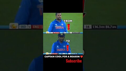 that why called captain cool 😎 #cricketgear #sportsperformance #mahibhaigaming