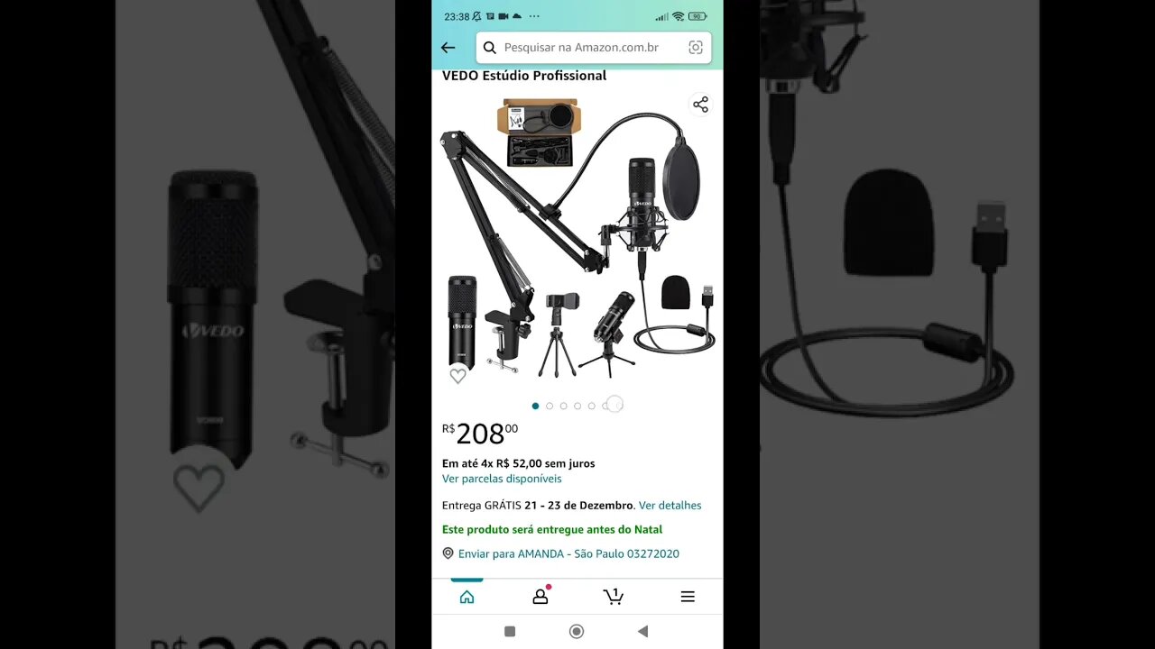 Como pegar link de associado da Amazon pelo aplicativo do celular