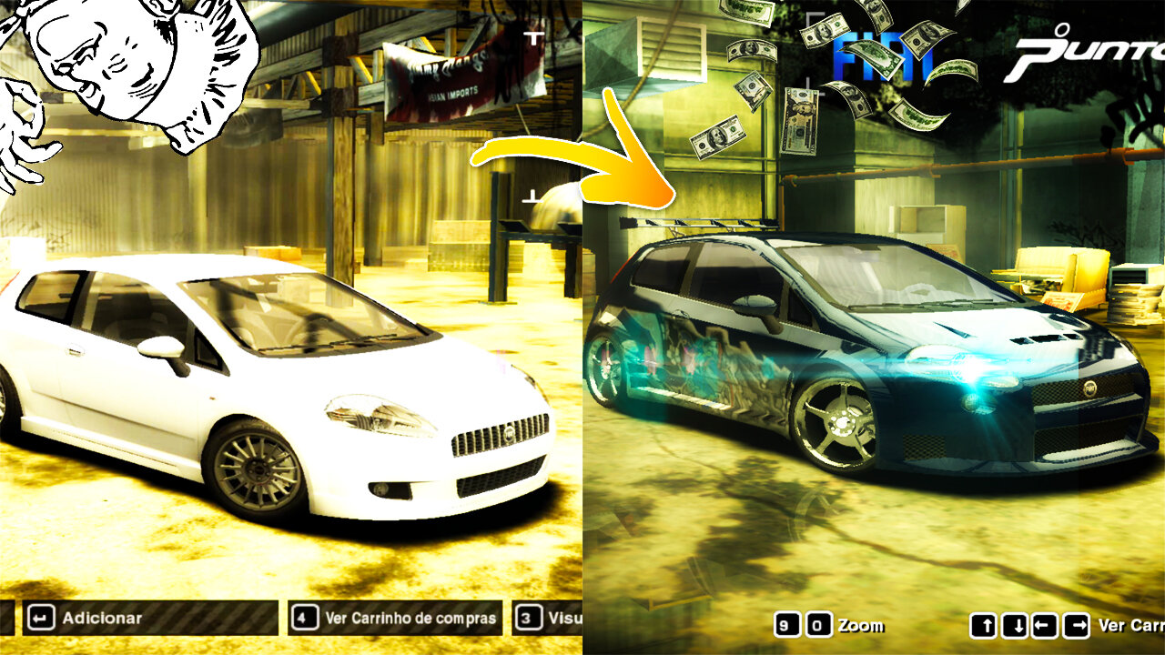 I TUNED MY FIAT PUNTO IN NEED FOR SPEED MOST WANTED