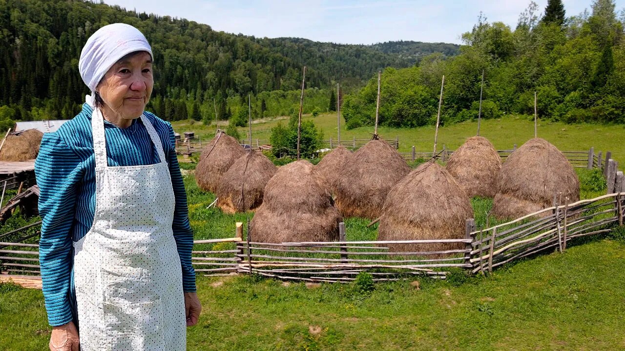 Amazing life in the Mountain Shoria. Village life in Russia