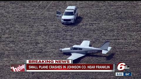 Two injured when plane makes hard landing Johnson County field