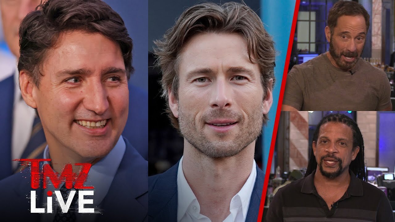Glen Powell Makes Surprise Appearance At His Look-Alike Contest | TMZ Live Full Ep