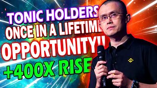 TECTONIC CRYPTO BREAKING NEWS!! TONIC COIN 400X RISE IS NEXT!! * SUPER URGENT*