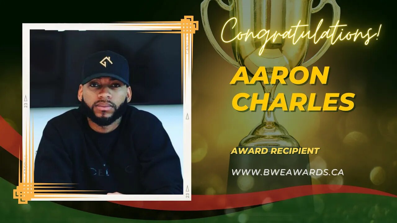 Discover additional information about Aaron Charles - Award Recipient of BWE Awards