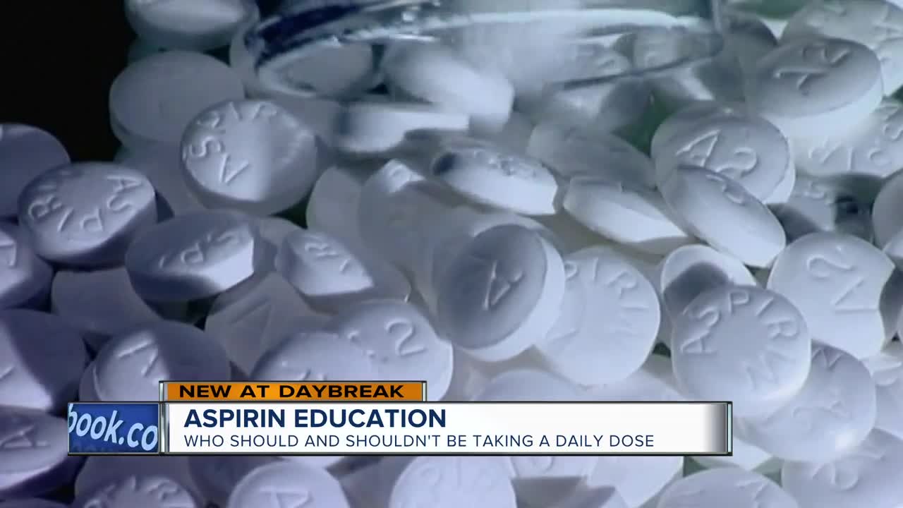 Aspirin education: who should and shouldn't be taking a daily dose
