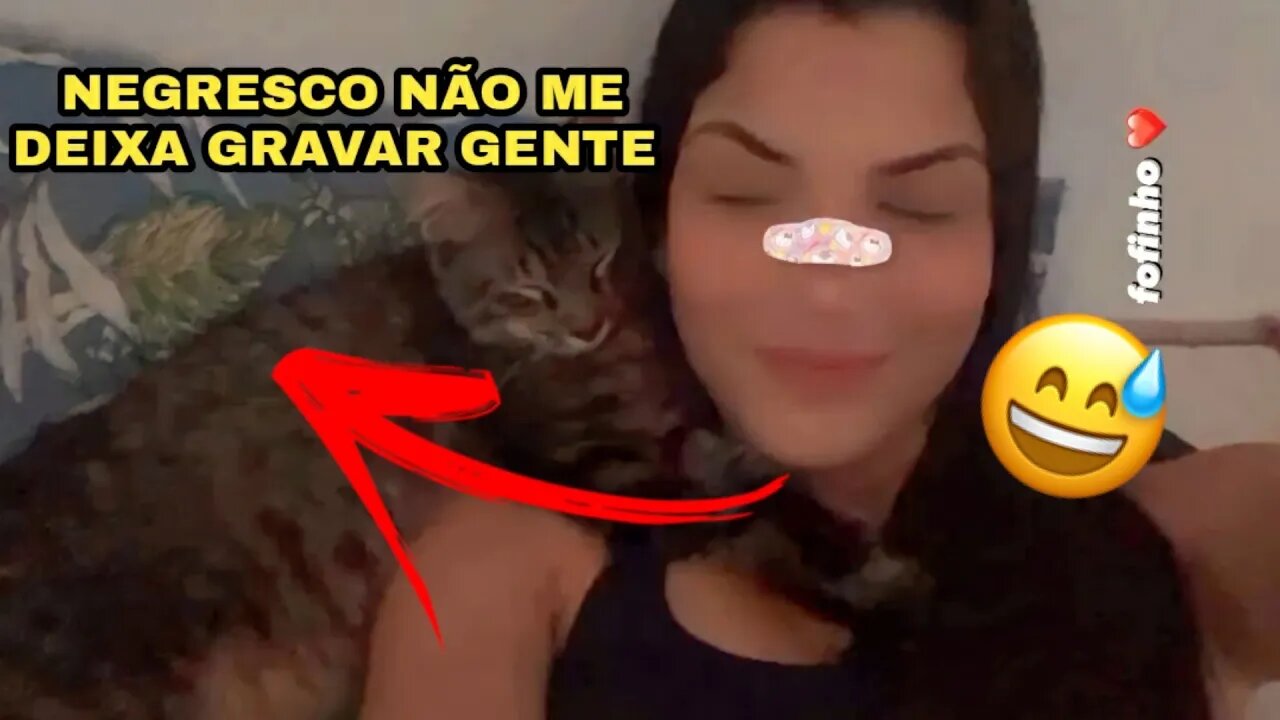 NEGRESCO SEM DEIXAR RHITA GRAVAR🐈😅😅😅