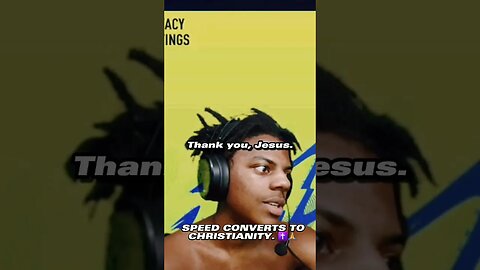 IShowSpeed CONVERTED TO CHRISTIANITY. ✝️❣ #shorts #viral