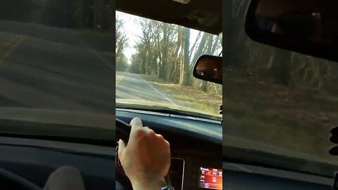 driving around Michigan in my dodge charger