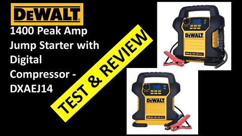 DeWalt 1400 - DXAEJ14 - Jump Starter