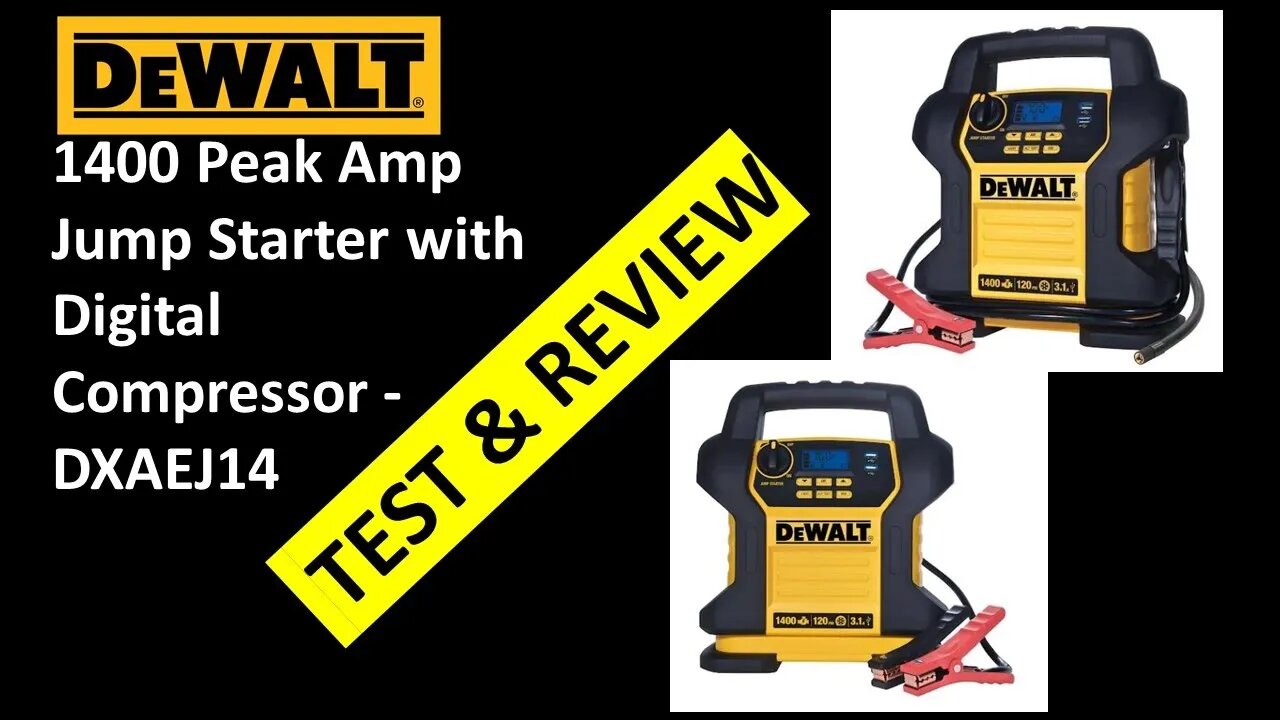 DeWalt 1400 - DXAEJ14 - Jump Starter