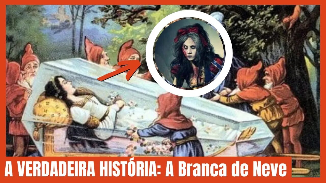 DESENHOS DA DISNEY NÃO SÃO INFANTIS - HISTÓRIA REAL A Branca de Neve