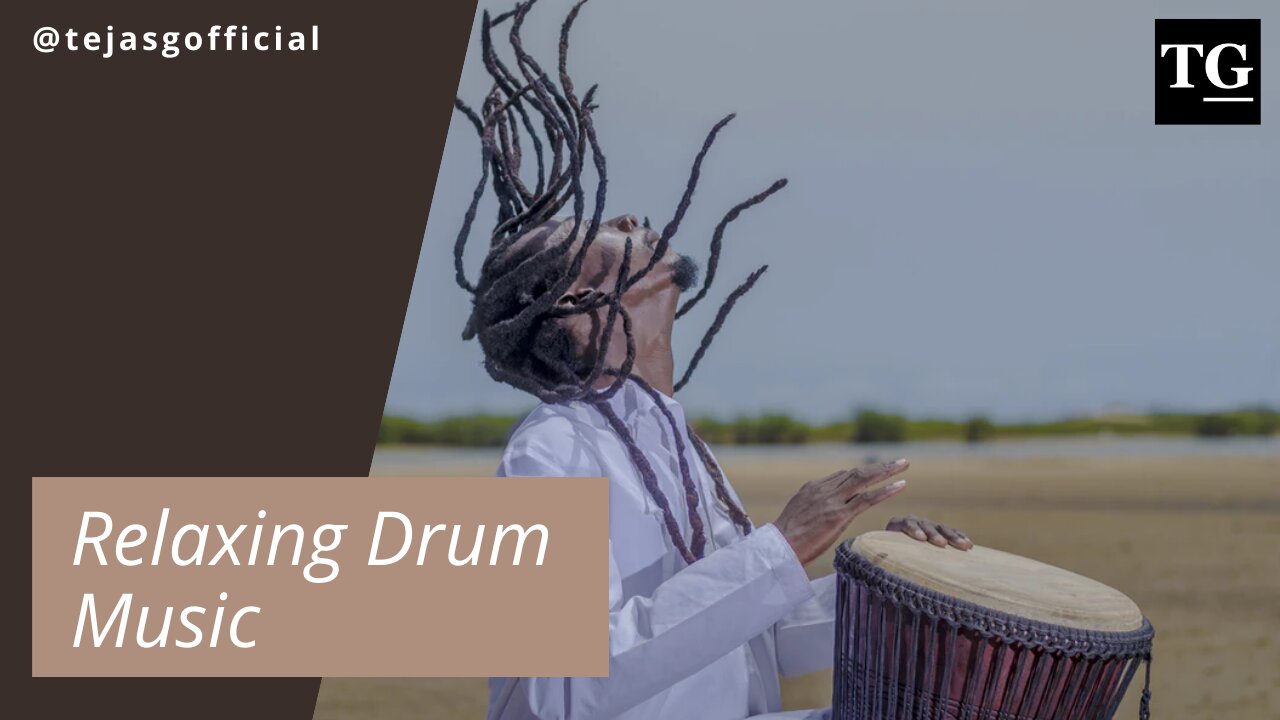 Relaxing Drum Music with instrumental background