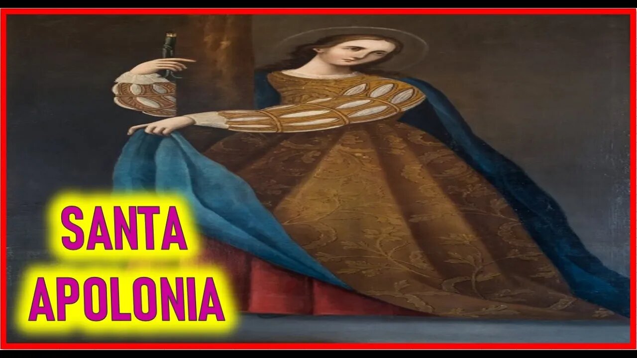 SANTA APOLONIA -CAPITULO 294 - VIDA DE LOS APOSTOLES, MARTIRES Y SANTOS POR ANA CATALINA EMMERICH