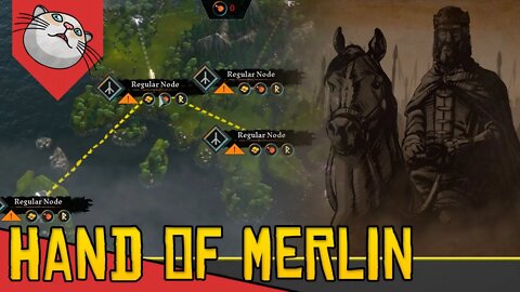 Roguelike TATICO sobre Camelot e o Rei Arthur - The Hand of Merlin [Gameplay Português PT-BR]