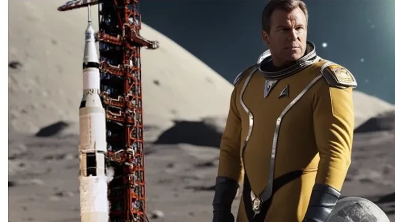 AI William Shatner narrates the Apollo Chronicles Part 1: The Cold War, Sputnik, Tragedy of Apollo 1