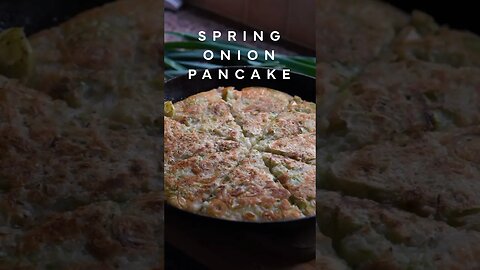 Intuitive Cooking: Spring Onion Pancake #shorts #nomad #cooking #food #asmr #파전 #chef