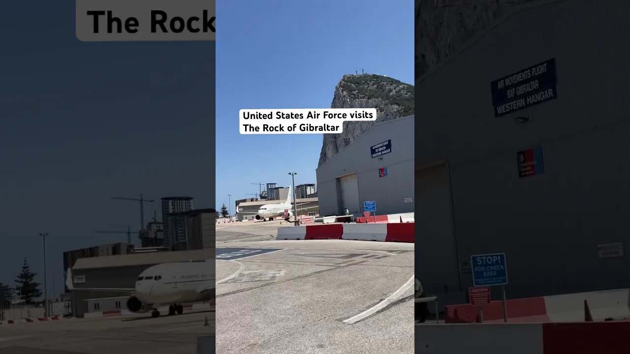 USAF visits The Rock of Gibraltar