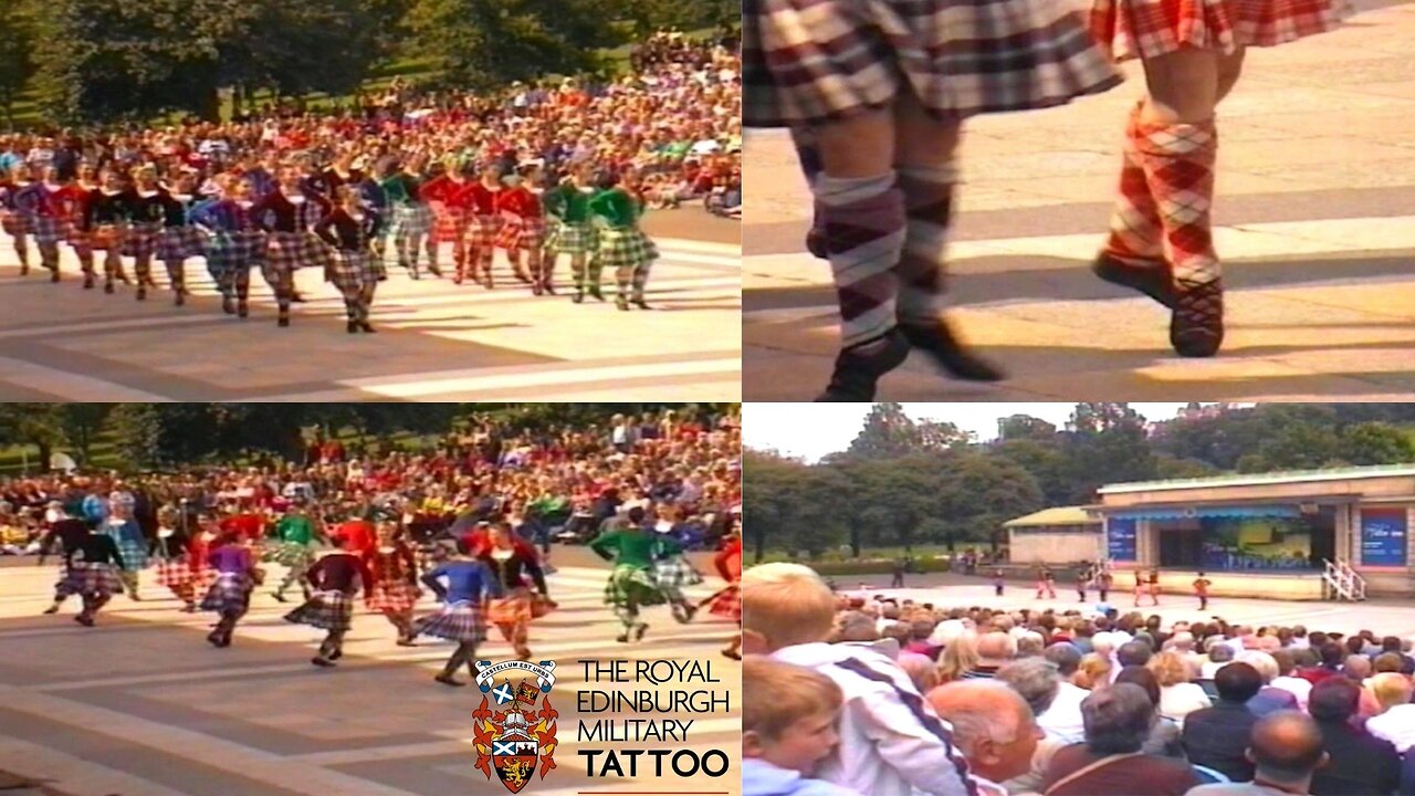 Highland Dancers Perform at Edinburgh Military Mini Tattoo – Princes Street Gardens