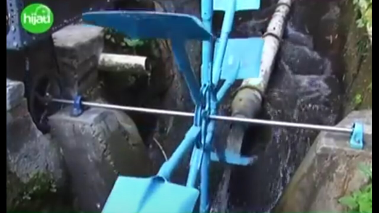 SIMPLE WATER TURBINE ! MICROHYDRO