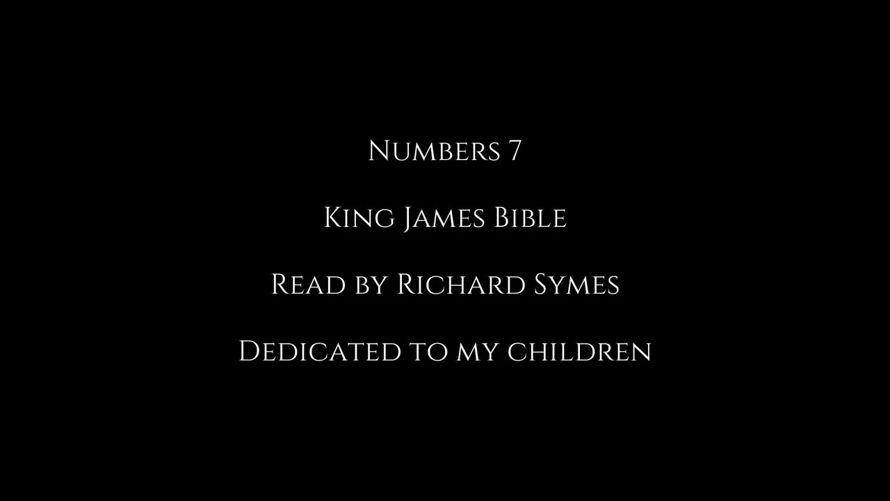 Numbers 7