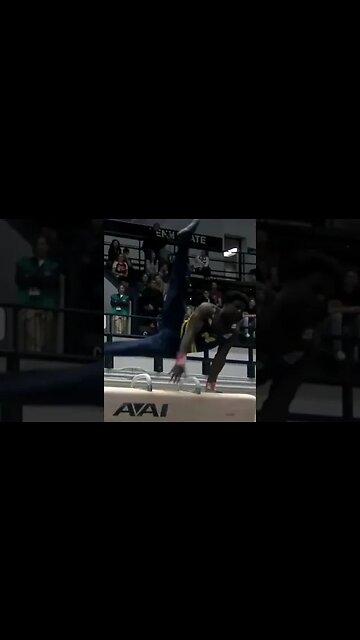 Fred Richards (Michigan) on Pommel Horse - 2023 NCAA men's gymnastics championship #shorts