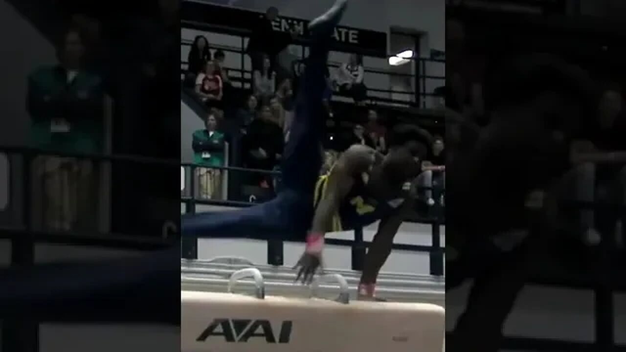 Fred Richards (Michigan) on Pommel Horse - 2023 NCAA men's gymnastics championship #shorts